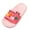 Pink, variant on Toddler Slippers Boys Girls Toddler Little Kid Beach Pool Shower Slides Anti-Skid Home Bath Slippers Cute Summer Outdoor Shoes Size for US 4.5,Black