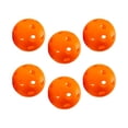 thumbnail image 2 of funtasica Indoor Pickleball Balls Golf Hollow Ball 26 Holes Pickle Balls for Sanctioned Tournament Play Pickleball Accessories Training Orange 6pcs, 2 of 8