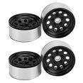 thumbnail image 3 of Piezas de coche de cubo de Metal Universal de simulación de cubo de rueda Beadlock 4 Uds para TRX4 para 90046 para SCX10 para coche de escalada CC01, 3 of 8