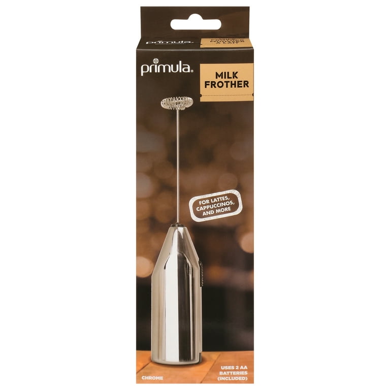  Primula Milk Frother With Stand, Handheld Whisk, Drink