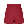 thumbnail image 4 of Plebaso Womens Sweat Shorts High Waist Drawstring Lounge Shorts with Pockets Summer Casual Workout Shorts, 4 of 7