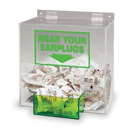 BRADY Ear Plug Dispenser,13" H x 12" W x 8" D PD439G