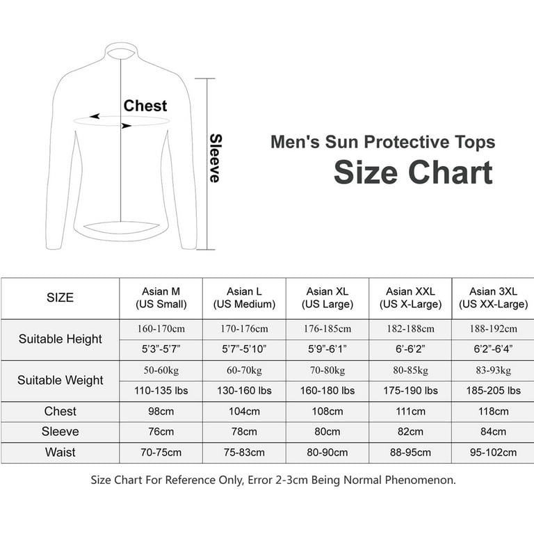 Mens Long Sleeve T Shirts Swim Shirts for Men UPF 50+ Sun Protection Black L, Size: Large