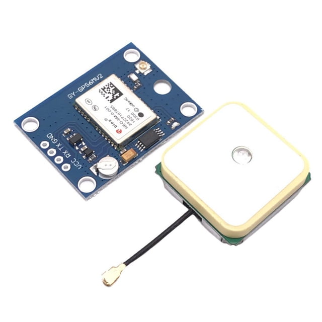 Módulo GPS NEO-6M EEPROM compatible con antena MWC / AeroQuad compatible con aviones de control de vuelo Arduino Eigraketly MK1454-00