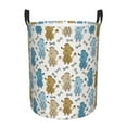 thumbnail image 2 of Goofa Cartoon Poodle Dog Printed Circular Hamper,Laundry Basket with Handles,Storage Baskets Foldable,Large Capacity Laundry Hamper-, 2 of 8