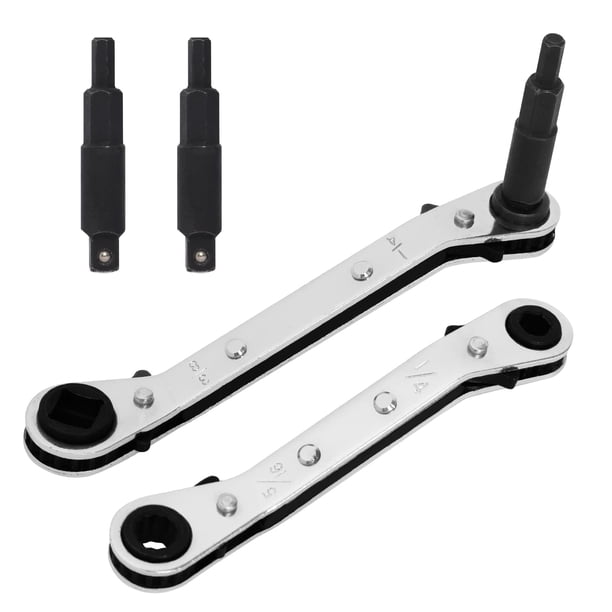 Juego de llaves de servicio ZAKVOP de acero inoxidable de 4 a 10 mm con puntas hexagonales