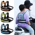 thumbnail image 5 of Cinturón de seguridad para niños, correa de ciclismo para montar en motocicleta, Scooter, bicicleta, evita que los niños se caigan, estilos reflectantes disponibles, 5 of 5
