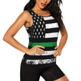 thumbnail image 2 of Fotbe American Flag Blusas Sin Mangas para Mujer – Estilo Casual, Corte Suelto, Slim-Fit, Cuello Redondo Deportivo, Tops de Verano para Gimnasio y Yoga-XX-Large, 2 of 7