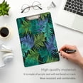 thumbnail image 5 of FMSHPON Tropical Palm Leaf Summer Clipboard Hardboard Wood Nursing Clip Board and Pull for Standard A4 Letter 13x9 inches, 5 of 8