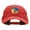 Red, variant on Parachuting Embroidered Washed Cotton Brass Buckle Cap - Olive OSFM