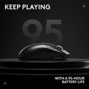 Logitech G Pro X Superlight 2 Lightspeed Wireless Gaming Mouse, Lightweight, Black