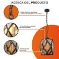 thumbnail image 5 of Lámpara Colgante De Cristal 48 Cm Altura Máx Base E27, 5 of 5
