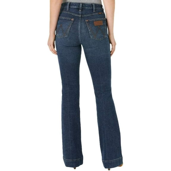 Wrangler Women's Retro Samantha Mae Wide Leg Trouser Jeans - 1009MWWNS 15W x 36L