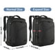 thumbnail image 5 of Mochila de viaje MATEIN para hombre, 27 L, ligera e impermeable, negra, 5 of 9