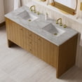 thumbnail image 7 of James Martin Vanities 435-V60d-3Vsl Hudson 60" Free Standing Double Basin Poplar Wood, 7 of 7