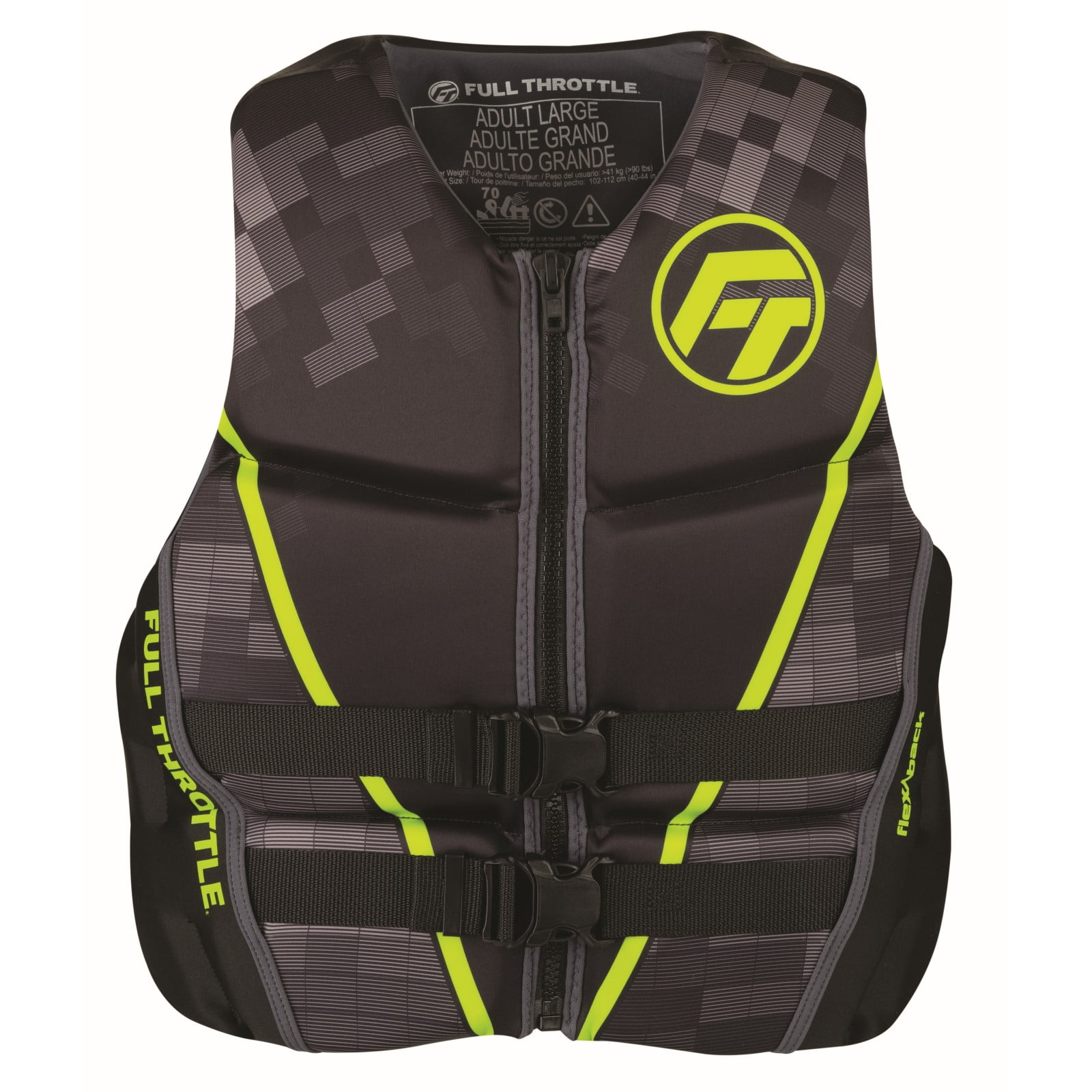 Details about   Full Throttle Men's Rapid Dry Flex-Back Life Jacket 
