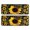 Black Butterfly Sunflower, variant on Kitchen Rugs Sets Of 2,Beige Sunflower Pattern Anti Fatigue Kitchen Mat Rugs Non Slip Washable,Decorative Kitchen Floor Mats for Kitchen,Sink,Laundry,17"x47" 17"x47"