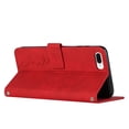 thumbnail image 3 of Wallet Case for iPhone 8 Plus/7 Plus, Premium PU Leather Magnetic Flip Cover for Women Men, with Card Slots Kickstand Wrist Strap Case for iPhone 8 Plus/7 Plus (5.5 inch),Red, 3 of 10