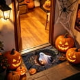 thumbnail image 2 of Nnndbs Halloween Optical Illusion Rug, 3D Visual Trap Floor Mat, Non Scary Carpet for Entryway Living Room Home Halloween Decor, 2 of 7