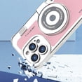 thumbnail image 3 of Emily in Paris Phone Case Compatible with iPhone 14 Pro Max Case Cute 3D Vintage Camera Phone Case Handbag Lanyard Strap Plating Camera Protective PU Leather Cover for Women and Girls, Pink, 3 of 14