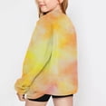 thumbnail image 4 of Mercatoo Childrens Tie Dye Sweatshirts Girls Loose Pullover Long Sleeve Interesting Tops Fall Sweatshirts, 4 of 7