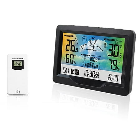 Wireless Weather Station with Indoor Outdoor Sensor Color Display Wireless Weather Station with Indoor Outdoor Sensor Color Display