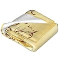 thumbnail image 2 of Cauagu Bunch of Grapes Pattern Flannel Bed Blankets,Fleece Blanket Comfortable Air Conditioning Blanket for Sofa Bed Travel Couch & Living Room -80"x60", 2 of 8