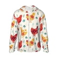 thumbnail image 2 of Lsque Flower Chicken UPF 50+ Lightweight Sun Protection Men's Women's Long Sleeve Shirt, Hoodie Performance -Large, 2 of 9