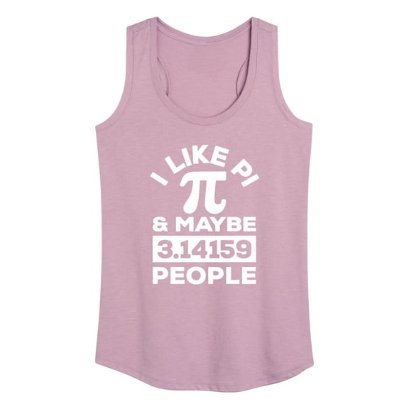 Instant Message - I Like Pi - Women's Racerback Tank Top