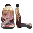 thumbnail image 4 of My Hero Academia Himiko Toga Car Seat Covers Accessories Vehicle Front Seat Protective Mat Cover 2pcs Universal Fit For SUV Sedan Van Trucks, 4 of 8