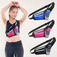 thumbnail image 2 of Deportes al aire libre Hervidor Riñonera Correr Impermeable Moda Mujer Cinturón Bolsa Reflectante Durable Fanny Pack Hombres Traval Bolso de hombro naranja Rojo Verde, 2 of 3