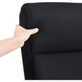 thumbnail image 7 of Fabric Executive Chair with Lumbar Support, High Back, Black, Fixed Arms, High Back, 7 of 7