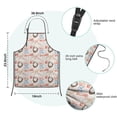 thumbnail image 7 of Baseball Game Pattern Kids Aprons for Girls and Boys,Adjustable Neck Strap Toddler Aprons for Kids Cooking Baking, 7 of 7