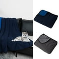 thumbnail image 1 of Pet Blanket Simple Style Multipurpose Durable Hemming Soft Comfortable Keep Warm Waterproof Polar Fleece Dog Blanket for Cat, 1 of 10
