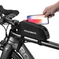 thumbnail image 1 of Bolsa para bicicleta Top Tube ROCKBROS, marco frontal, 1 L, negra, 1 of 8