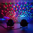 thumbnail image 5 of Proyector de efectos de escenario con control remoto y activación por sonido para baile, Navidad, karaoke, bar, celebraciones de cumpleaños, luz de fiesta con bola de discoteca LED de 7, 5 of 5