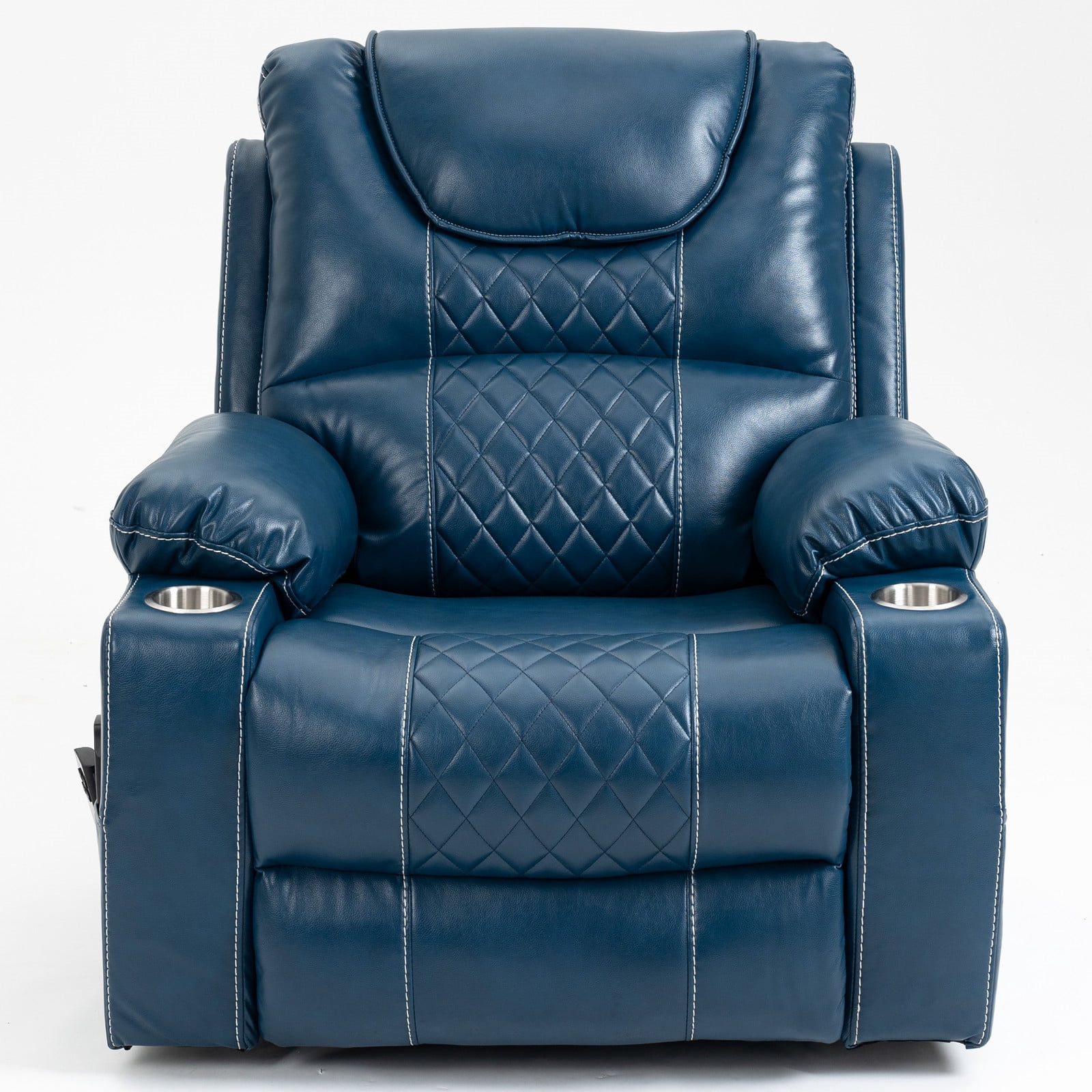 LITVZ Heavy Duty Power Lift Chairs Recliners with Heater and Massage for Elderly, Big and Tall Recliners 400lbs Suitable for People Up to 6Ft