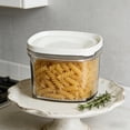 thumbnail image 6 of Airtight Food Storage Containers Clear Plastic Jars for Pantry Organization, Stackable Kitchen Canisters for Snacks, Coffee, Grains and Dry Goods, 6 of 6