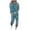 Sky Blue, variant on LINGLANG Fall Outfits For Women 2025 Dressy Casual Printed Round Neck Casual Loose Long Sleeve Top Pants Set Casual Sweatsuit Lounge Set Matching Sets