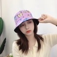 thumbnail image 3 of Helii Reversible Bucket Hat for Women Men UV Protection Wide Brim Outdoor Travel Fishing Cap Cute Hats Sun Hats, 3 of 3