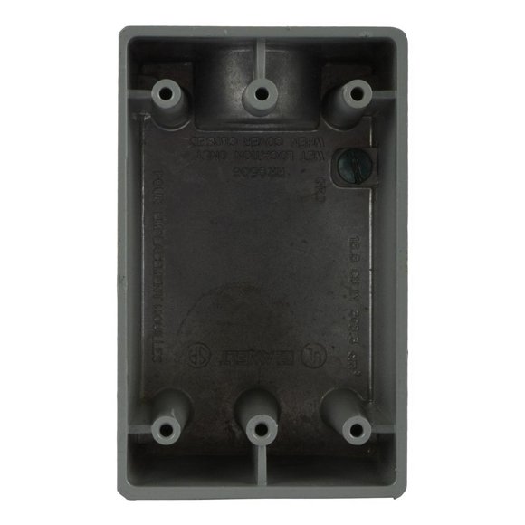 Caja Rectangular Rawelt 3/4" Para Tubo Conduit