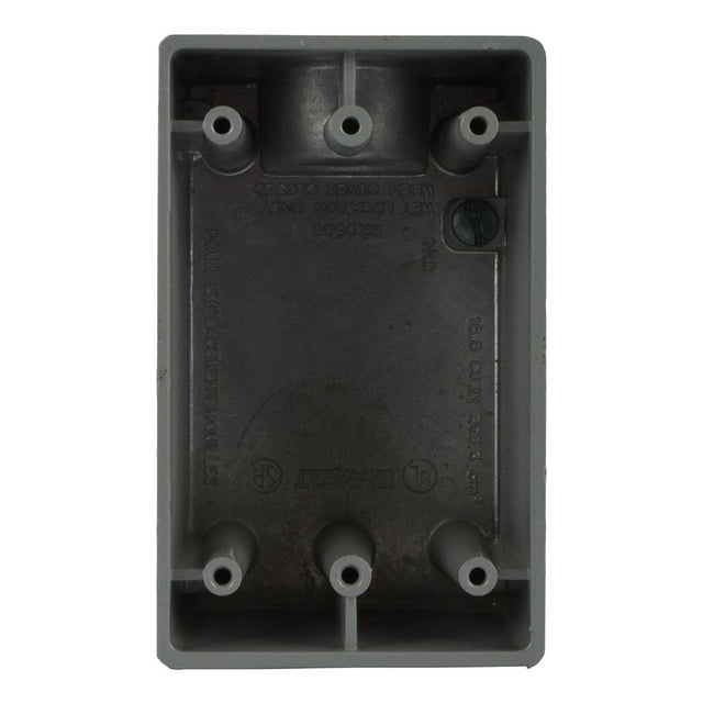 Caja Rectangular Rawelt 3/4" Para Tubo Conduit
