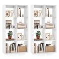 thumbnail image 1 of Gymax 2PCS 8-Cube Bookcase Freestanding Cube Storage Organizer w/ Anti-Toppling Kits, 1 of 10
