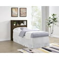 thumbnail image 2 of Westpark 49-inch Twin Bookcase Headboard Dark Pine, 2 of 8