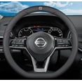 thumbnail image 2 of Funda Del Volante De Nissan en Forma De D Modelo Negro, 2 of 4