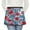 White-5, variant on Men Women Aprons with Pockets Work Waist Apron Pioneer Colorful Floral Half Apron