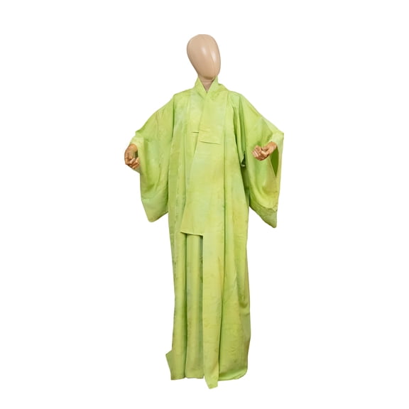 DEAR VANILLA Authentic Traditional Japanese Iromuji Kimono for Women Robe Made in Japan Original KMI-0159