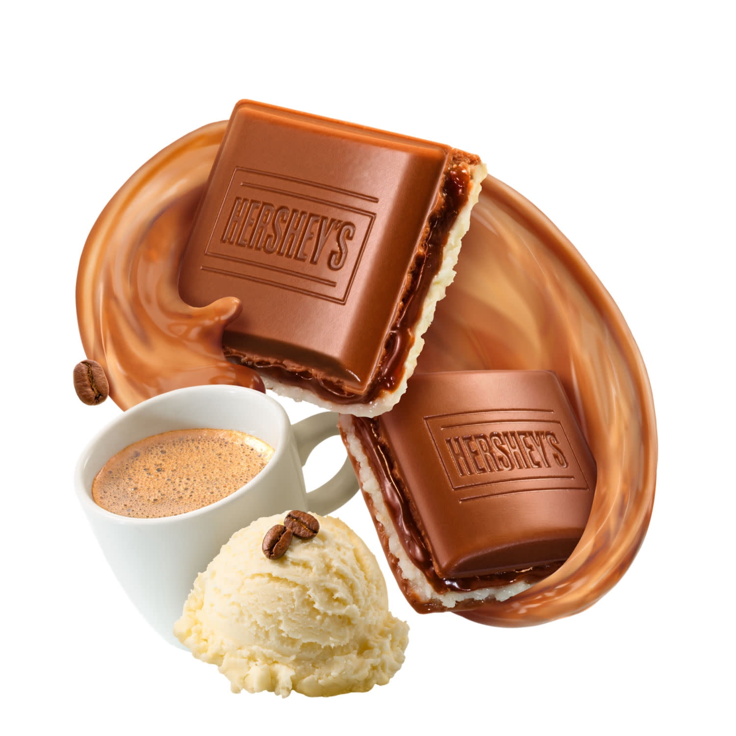Hershey's Affogato Flavored King Size, Candy Bar, 2.2 Oz