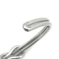thumbnail image 2 of Silver Infinity Knot Cuff Bracelet Stainless Steel Non Tarnish Adjustable, 2 of 5