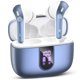 thumbnail image 1 of Auriculares inalámbricos Bluetooth 65h de larga duración con carcasa de cargador inalámbrico ipx7 auriculares impermeables con micrófono, 1 of 8
